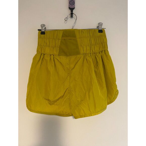 Free People The Way Home Shorts in Sparkling Citrus Size MEDIUM - Picture 4 of 6